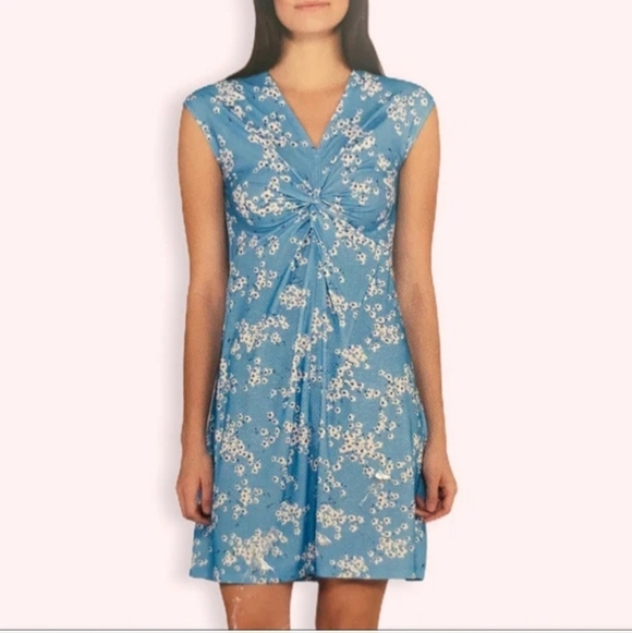 ❤️ NWT Sansara Floral Dress Women's Small Twist Front Sleeveless Dress - Picture 12 of 12